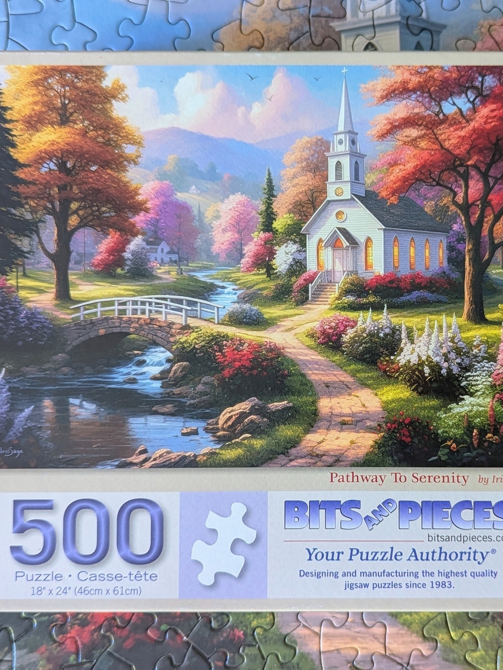 Bits and Pieces 'Pathway to Serenity' 500-Piece Jigsaw Puzzle - Multicolor